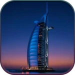 Logo of HD Dubai Night Live Wallpaper android Application 