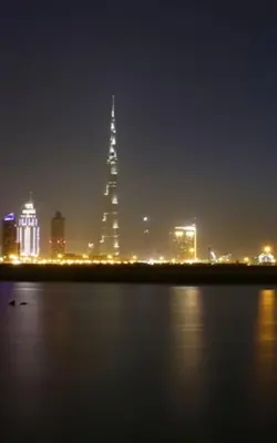 HD Dubai Night Live Wallpaper android App screenshot 2